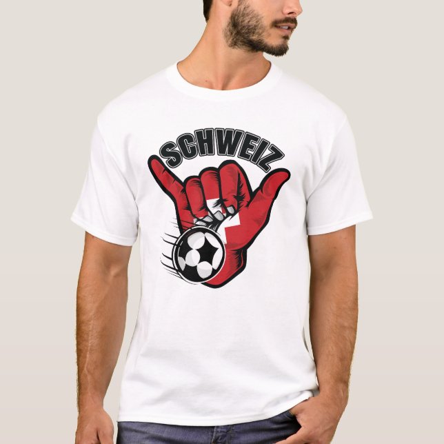 Schweiz Soccer  T-Shirt (Front)