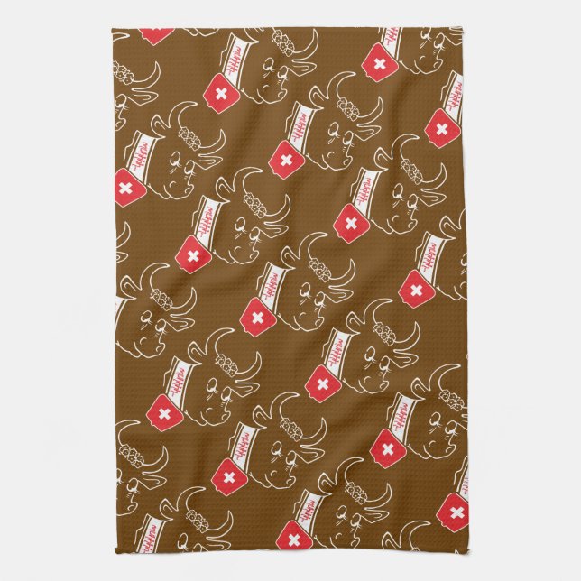 Schweiz - Suisse - Svizzera Geschirrtücher Towel (Vertical)