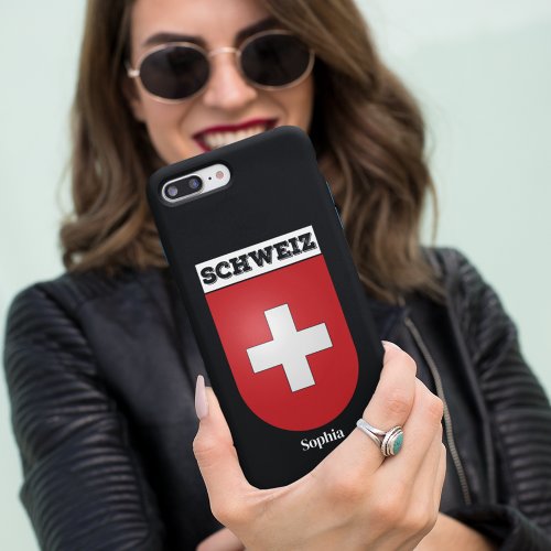 Schweiz  Switzerland  Swiss Vintage Coat of Arms iPhone 11 Pro Case