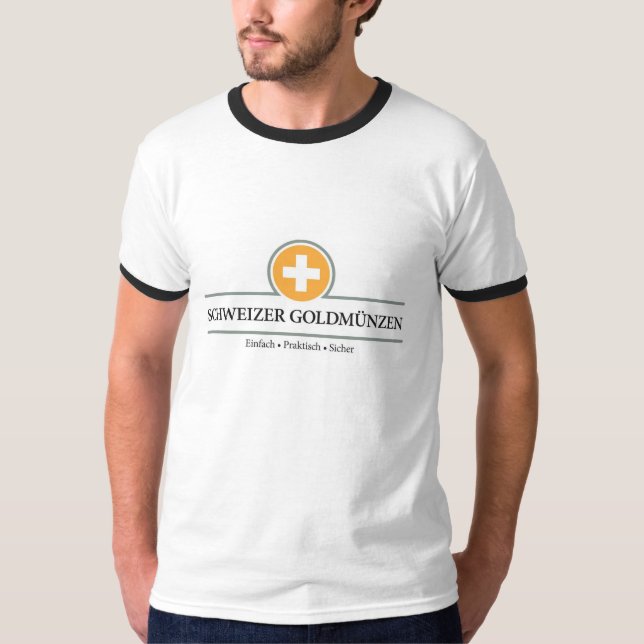 Schweizer Goldmünzen T-Shirt (Front)