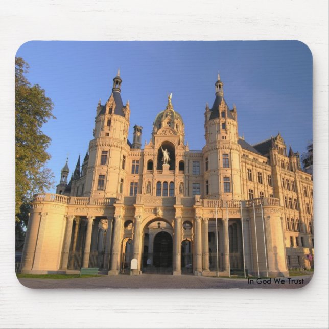Schwerin Castle in Germany Mouse Pad (Front)