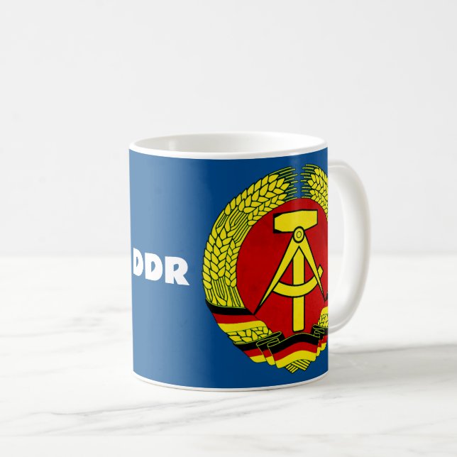 Schwerin, DDR, Schwerin, Germany, East German Ossi Coffee Mug (Front Right)