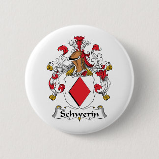 Schwerin Family Crest Pinback Button