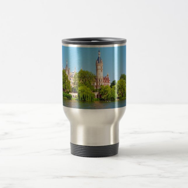 Schwerin Palace, Germany Travel Mug (Center)