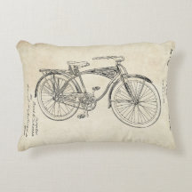 Schwinn Bicycle Throw Pillow