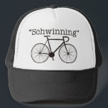 Schwinning Trucker Hat<br><div class="desc">A little twist on the quoted words from the Warlock himself. (Tigerblood and Adonis' DNA are not included)</div>