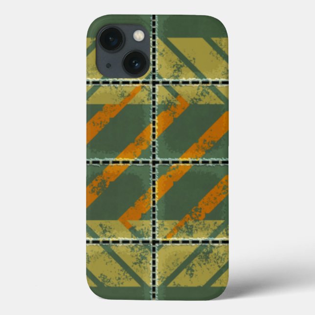 Sci-Fi 2 Tile iPad Case (Back)