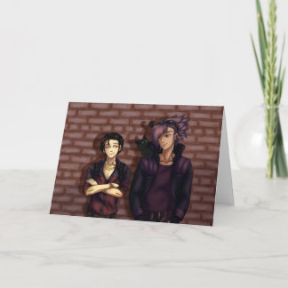 Sci Fi Anime Boys Card