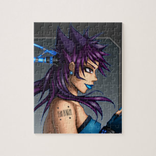 Sci-Fi Anime Girl Jigsaw Puzzle