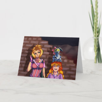 Sci Fi Anime Girls Card