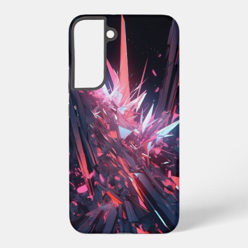 Sci_Fi Anime Glowing Structure Samsung Galaxy S22 Case