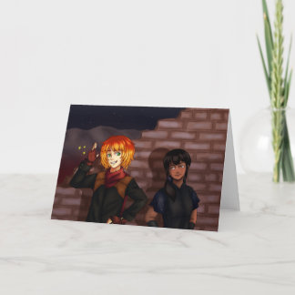 Sci Fi Anime Kids Card