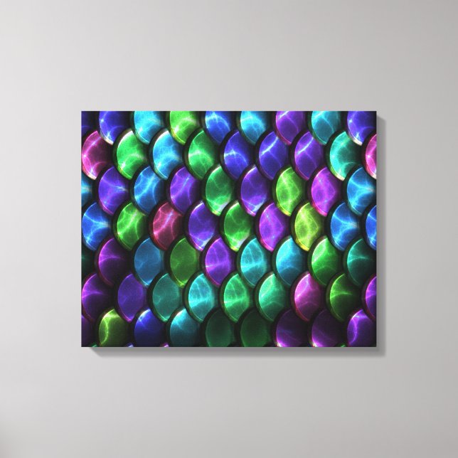 Sci-Fi Armor 2 Wrapped Canvas Print (Front)