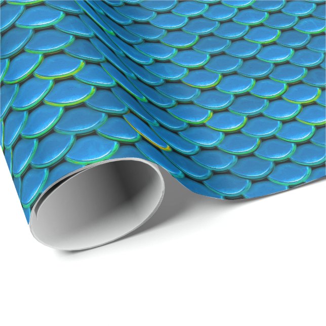 Sci-Fi Armor Wrapping Paper (Roll Corner)