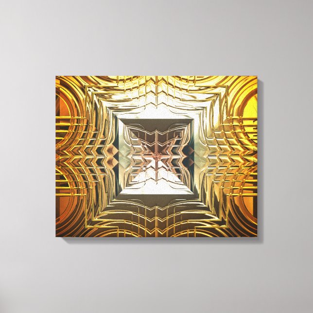 Sci-Fi Art 1 Wrapped Canvas Print (Front)