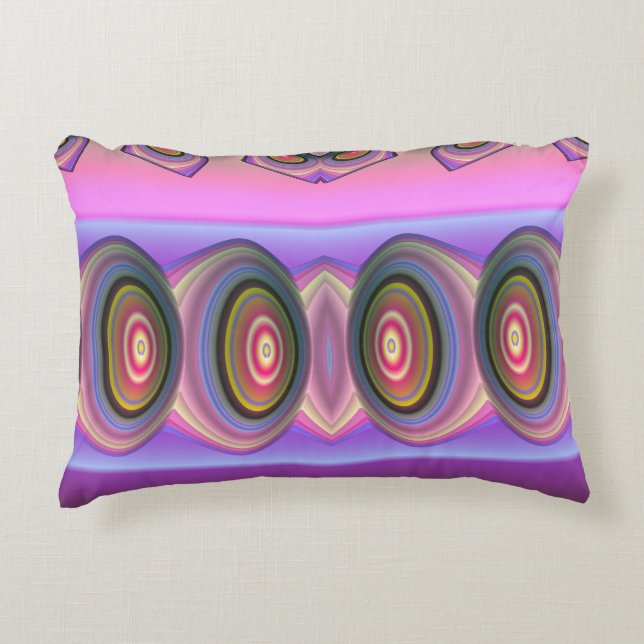 ~ SCI FI BIZARRE ~ Fractal Design ~ Original ~ Accent Pillow (Front)