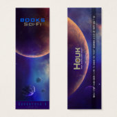 Sci-Fi Bookmark (Front & Back)