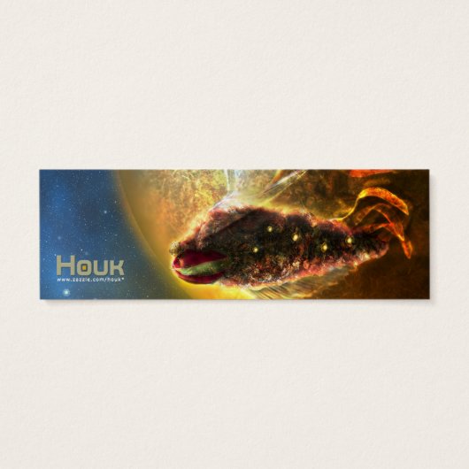 Sci-Fi Bookmark - Wenderer II (Back)