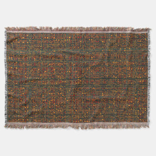 Sci Fi Circuit Board Throw Blanket