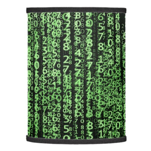 Sci_Fi Computer Matrix Programming Data Lamp Shade