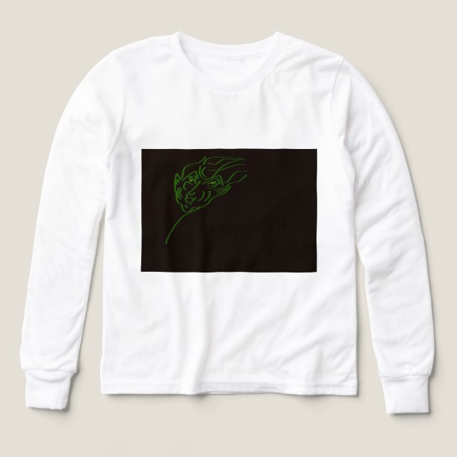 Sci-fi Creature   Tri-Blend Shirts (Design Front)