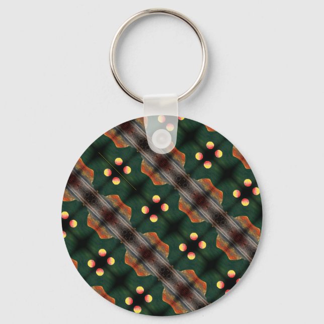 Sci-Fi - fantasy alien space planet worlds         Keychain (Front)