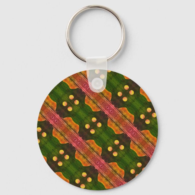 Sci-Fi - fantasy alien space planet worlds         Keychain (Front)