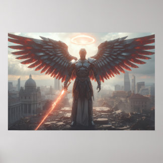 Sci Fi Fantasy Art: Colossus of the Last Horizon Poster