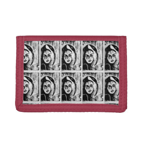 Sci-Fi - fantasy Poe's Lanore and Annabelle Lee La Tri-fold Wallet
