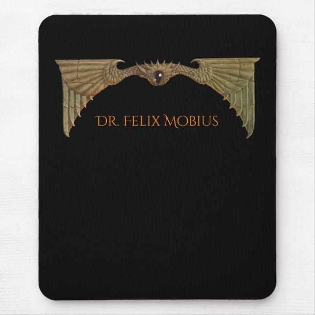 Sci Fi Flying Eye Personalized   Mouse Pad (Front)
