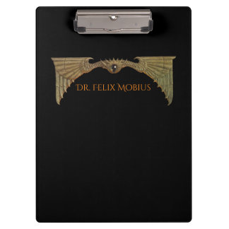 Sci Fi Flying Eye Personalized Notebook Clipboard