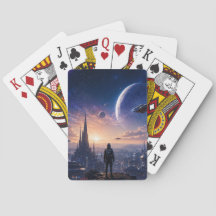 Sci-Fi Futuristic Playing Cards
