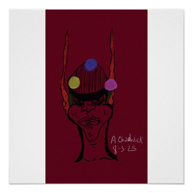 Sci-fi Futuristic Traveler Glossy Poster (Front)