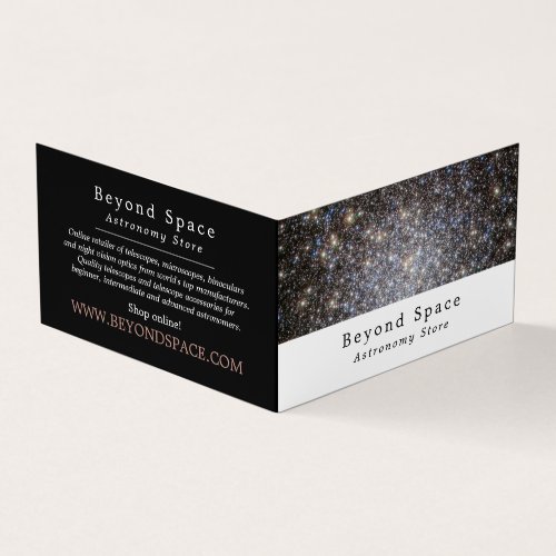 Sci_Fi Galaxy Astronomer Astronomy Store Business Card