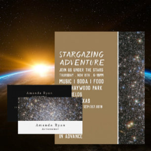 Sci-Fi Galaxy, Astronomy Business Card