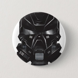 sci-fi geek concept art helmet design pinback button