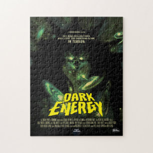Sci-Fi Horror Movie Ad, Dark Energy Jigsaw Puzzle