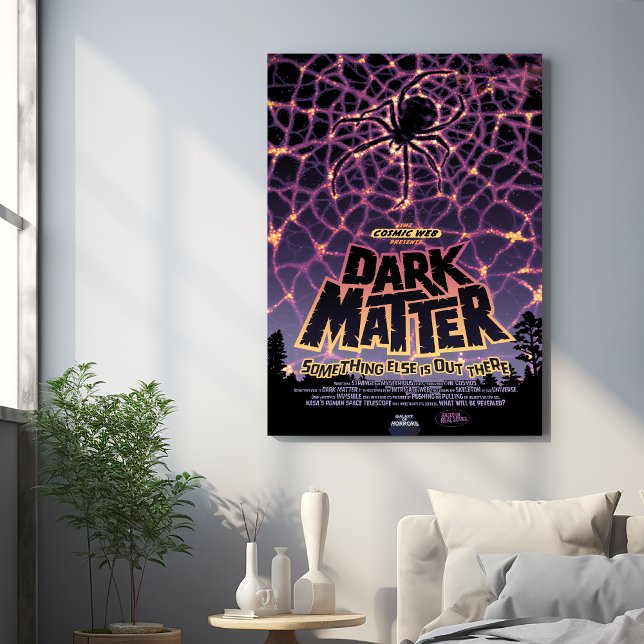 Sci-Fi Horror Movie Ad, Dark Matter Gallery Wrap (Creator Uploaded)