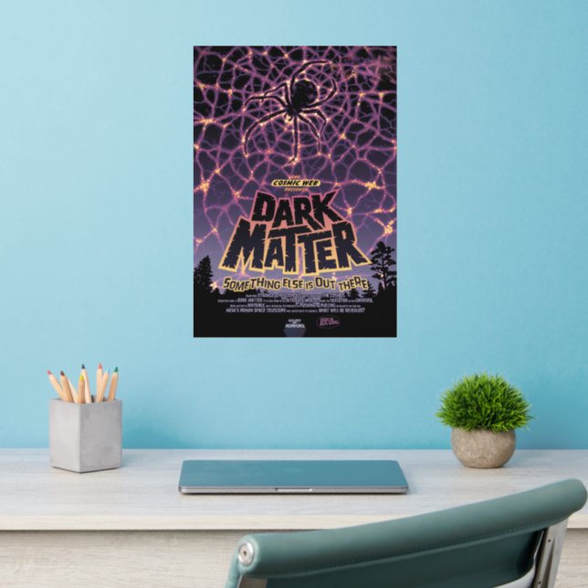 Sci-Fi Horror Movie Ad, Dark Matter Wall Decal (Home Office 2)