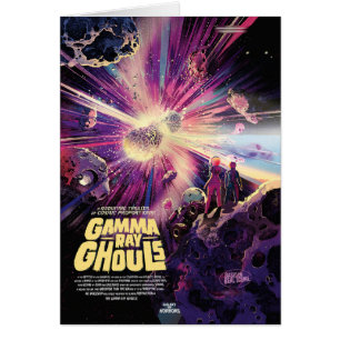 Sci-Fi Horror Movie Ad, Gamma Ray Ghouls Cards