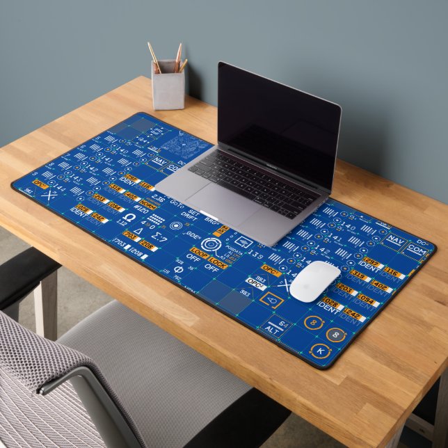 Sci-Fi Human Computer Interface Desk Mat (Office 2)