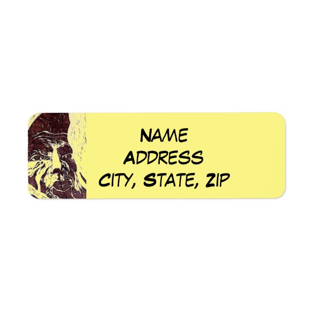 Sci-Fi "Lunar Landscape" the man in the moon       Label (Front)