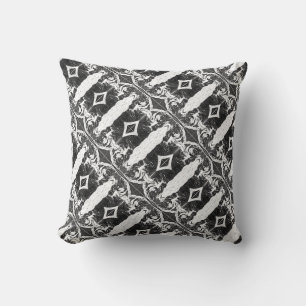 Sci-Fi "Lunar Landscape" the man in the moon  Throw Pillow