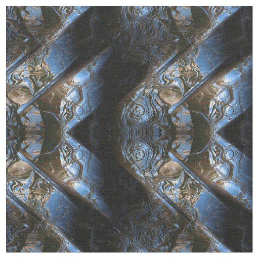 Sci-Fi Metal Art 2-1 Custom Fabric