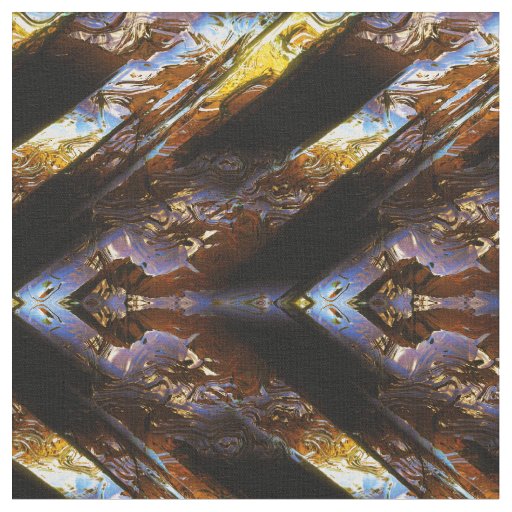 Sci-Fi Metal Art 2-3 Custom Fabric