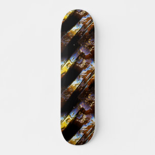 Sci-Fi Metal Art 2-3 Skateboard Deck