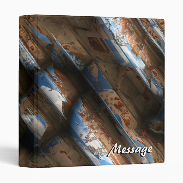 Sci-Fi Metal Art 2.5 Binders (Front/Spine)