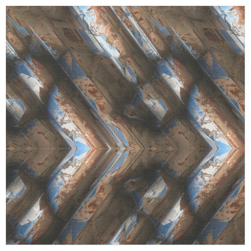 Sci-Fi Metal Art 2-5 Custom Fabric