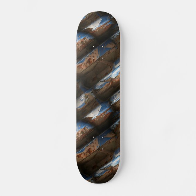Sci-Fi Metal Art 2-5 Skateboards (Front)