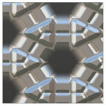 Sci-Fi Metal Patterns 2 Custom Fabric